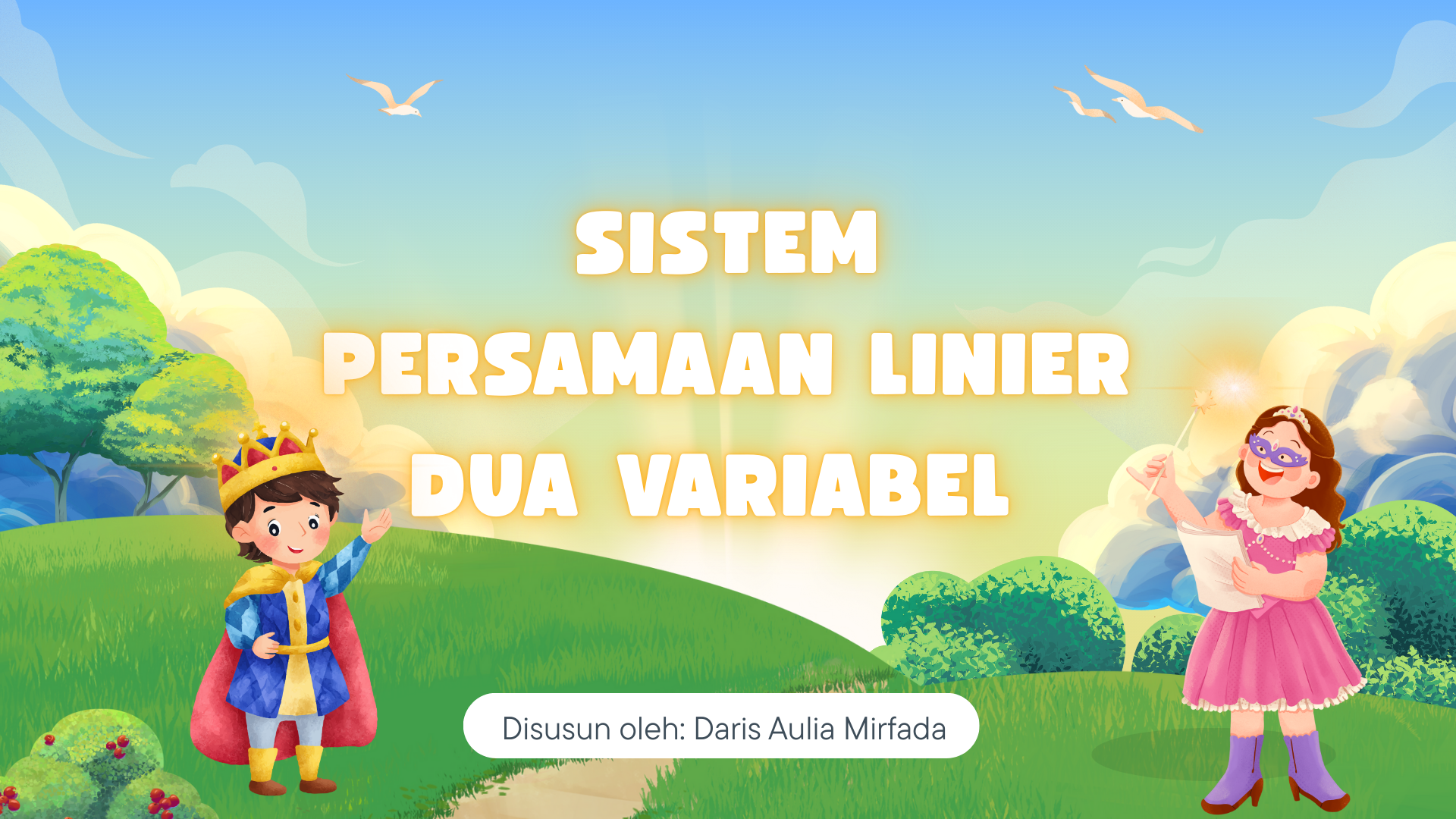 Matematika Kelas IX - Sistem Persamaan Linier Dua Variabel